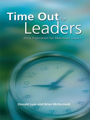 cover image of Time Out for Leaders